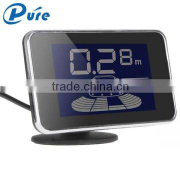 Car Reverse Parking Sensor Lcd Display 4/6/8 Sensors Parking Sensor With" Dang Dang" Reminder/human Speaker photo-2