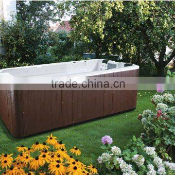 Freestanding Installation Type and Acrylic Material sex hot tub pool
