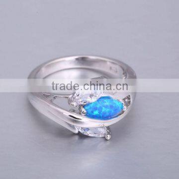 new products 2016 wedding ring costume jewelry opal ring