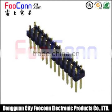 High Quality 1.27*2.54mm pin header,board spacer dual row 24 pin connector with straight