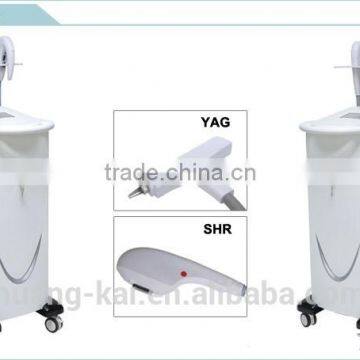 YAG Laser Machine For Tattoo Brown Age Spots Removal Removal Beauty Machine SHR Hair Removal Haemangioma Treatment