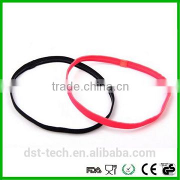 Sweat sport red elastic head band