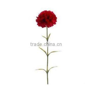 single carnations artificial silk