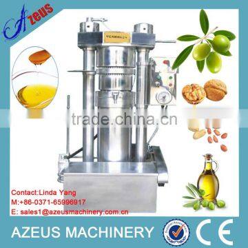 AZEUS brand hydraulic type Small olive oil press / Soybean oil mill