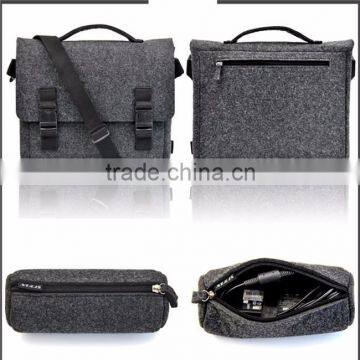 Felt Most popular New design high quality men's fashion laptop bag