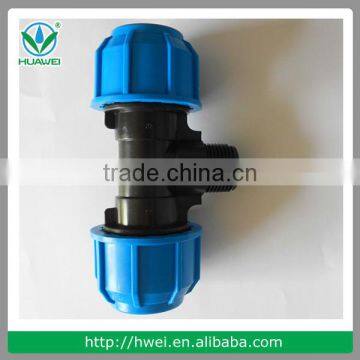 UV Resistant PE Tube PP Compression Fittings photo-3