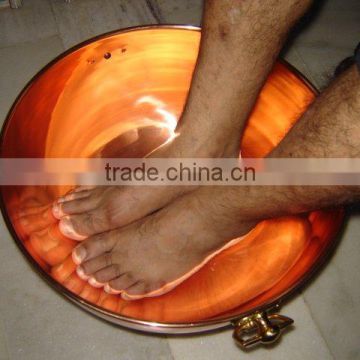 Copper tub for Pedicure and Manicure Beauty &amp; Personal Care