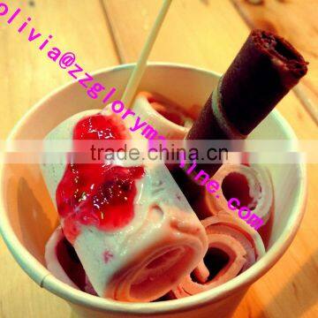 Real Cheap of GL-F800N Rolled Fry Ice Cream Machine/fried Ice Cream Roll Machine photo-2