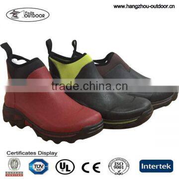 cheap lightweight fashion anti-slip rubber garden farmer shoes