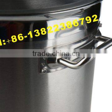 Focus on 04 Style Stainless Steel Short Body Pot With Durable Bottom/large Cooking Pots /cooking Pot Set/stainless Steel Cookwar photo-4