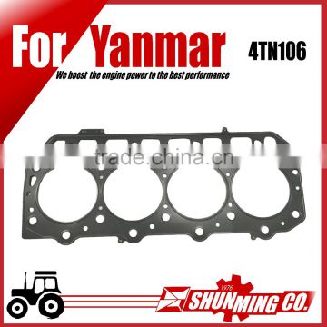 4TN106 steel cylinder head gasket for Yanmar diesel engine use