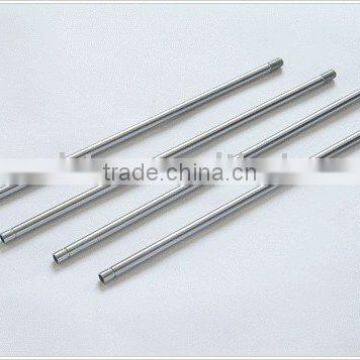 Induction hardened chromium plated tube