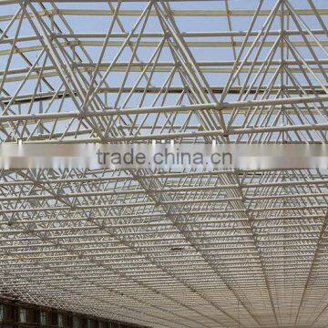 strong grid structure steel space pipe truss design