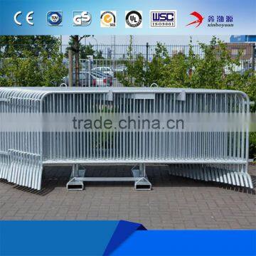 1.2mm High *2m Wide 32mm OD Frame Pipe Crowd Control Safety Use Steel Metal Barrier photo-6