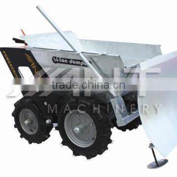wheel loader front snow shovel