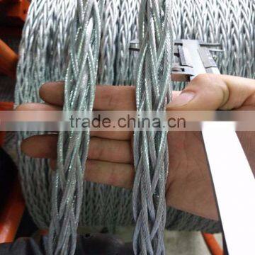 High Breaking Force Galvanized Steel Anti-Twist Briaded Rope