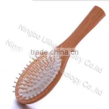 Massage bamboo hair brush /novelty bamboo hair brush