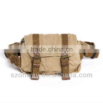 Canvas classic waist bag high quality