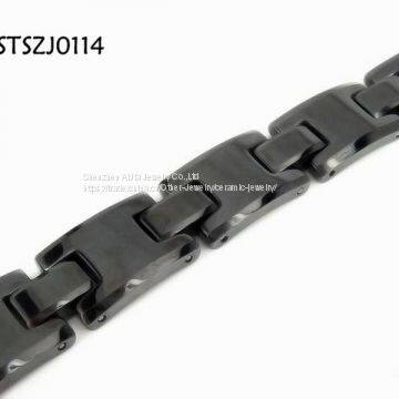 Gold Plate Titanium Steel Jewelry Bracelets Customized Design photo-4