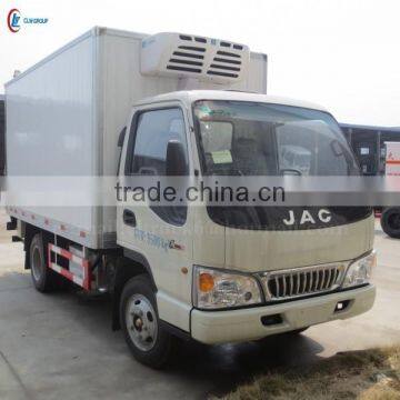 4*2 JAC RHD Refrigeration Truck with Tailboard 4 ton