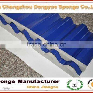 Metal Deck Weather Sealing Foam Strips Roof Panel Corrugated Wave Shape Foam Closure Strips photo-5