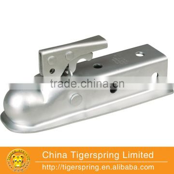 trailer coupler hitch with chrome or powder coating