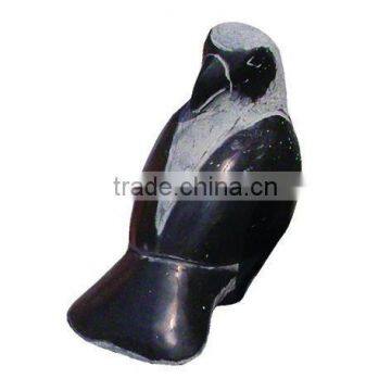 Black Granite Stone Penguin Sculpture