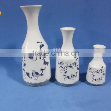 Hot Selling Porcelain Chinese Glossy Flower Vase Decoration photo-3
