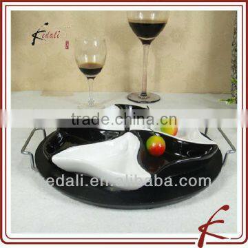 Hot Style Wholesale Ceramic Porcelain Serving Tray Dish