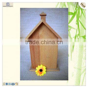 Picture Pine Art Craft Miniature Bird Hut Cage photo-4