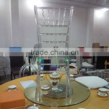 Wholesale LED light resin chair / chiavari chair