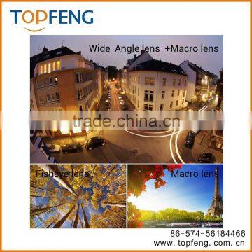 3 in 1 Fisheye-Lens + Wide Angle + Macro Lens Clip Camera Photo Kit For Smart Phones photo-2