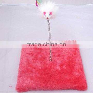Cat Interactive Moving Spring Mouse Mice Kitten Training Scratch Pet Toy photo-2