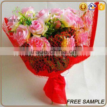 Various Patterns Mesh Fabric Pots and Flower Sleeve Pot photo-6