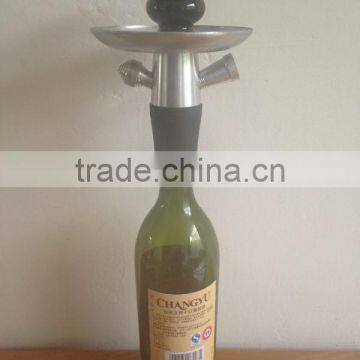 Wine Shisha in good qualtiy hookah glass bottle hookah samll hookah