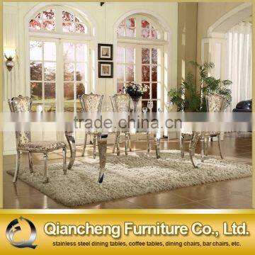 Modern Stainless Steel Dining Table for Hotel Dining Room photo-5