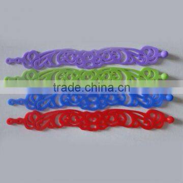 Hollow Thin Silicone Bracelet