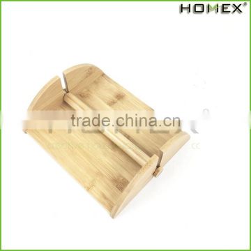 Bamboo Square Napkin Holder /Napkin Dispenser Homex-BSCI