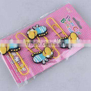 4PC Flower/ Honeybee Shape Large Paper Clip photo-2