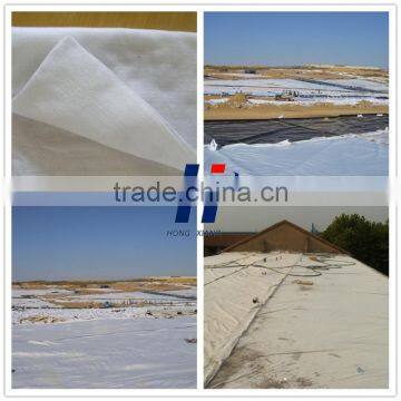 Polyester Short Fiber Needle Punched Non Woven Geotextile Used in Road Construction photo-2