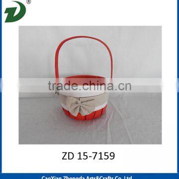 Pure Handmade Willow Basket for Picnic photo-3