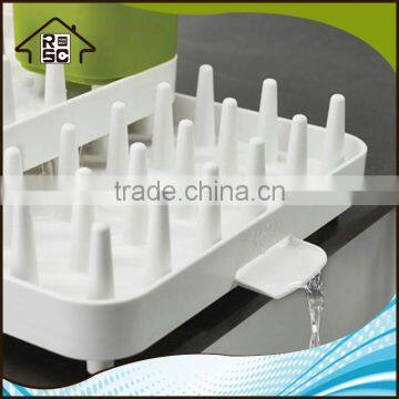 NBRSC Adjustable Plastic Dish Plate Drying Rack Kitchen Drainer Draining Holder Storage Tray photo-4