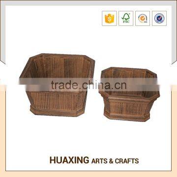Fashion Design Garden Wooden Flower Pot for Planting photo-5