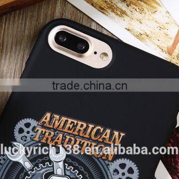 2017 New Customized Brushed TPU Black Phone Case for IPhone 6G/7G photo-4