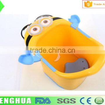 Big Volume Bath Barrel Minions Baby Bath Tub Eco-Friendly photo-3