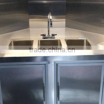 16' X 8.5' NEW FOOD VENDING TRAILER CATERING CONCESSION BBQ FULLY EQUIPPED FOR SALE photo-6