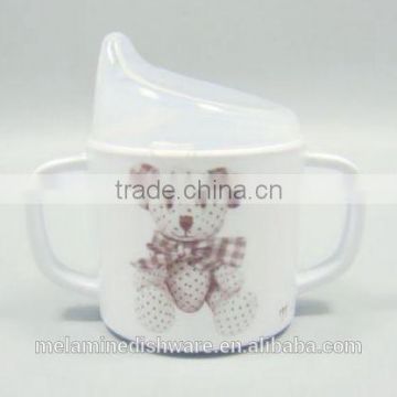 Melamine Seasoning Cup with Lid and Two Handle