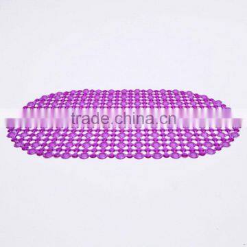 Super Quality Cross Texture Good Quality Pvc Anti Slip Mat Bath Mat