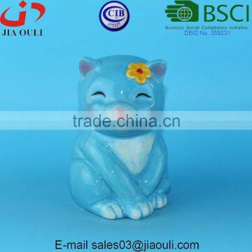 BSCI Audit Factory Mini Ceramic Sitting Bear Coin Bank/money Box photo-5