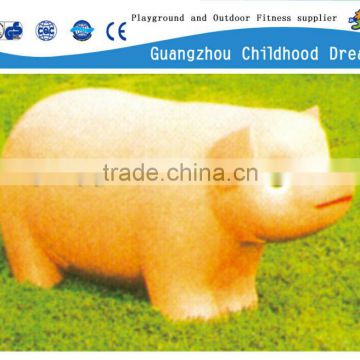 (HD-18903)Gold little pig fiberglass resin